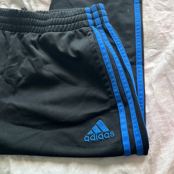 Youth Adidas Royal Blue/Black Track Pants - Picture 2 of 7